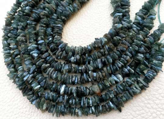 UNIQUE, RAREST, Full 8 Inch Strand,Super Quality NATURAL Alexandrite Uncut Polished Nuggets Shape Briolettes,Gorgeous Quality, 6-8mm Size.