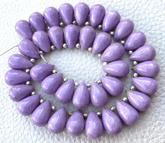 Brand New,3 Matched Pair, Natural PHOSPHODORITE Smooth Drops Shape Briolettes, 12x8mm size.Superb Item.